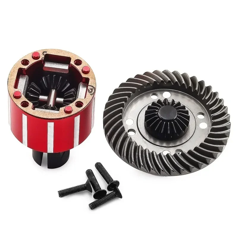 39T Front/Rear Metal Differential & 12T Main Gear for ARRMA 1/5 Kraton Outcast 8S EXB Monster Truck Upgrade Parts