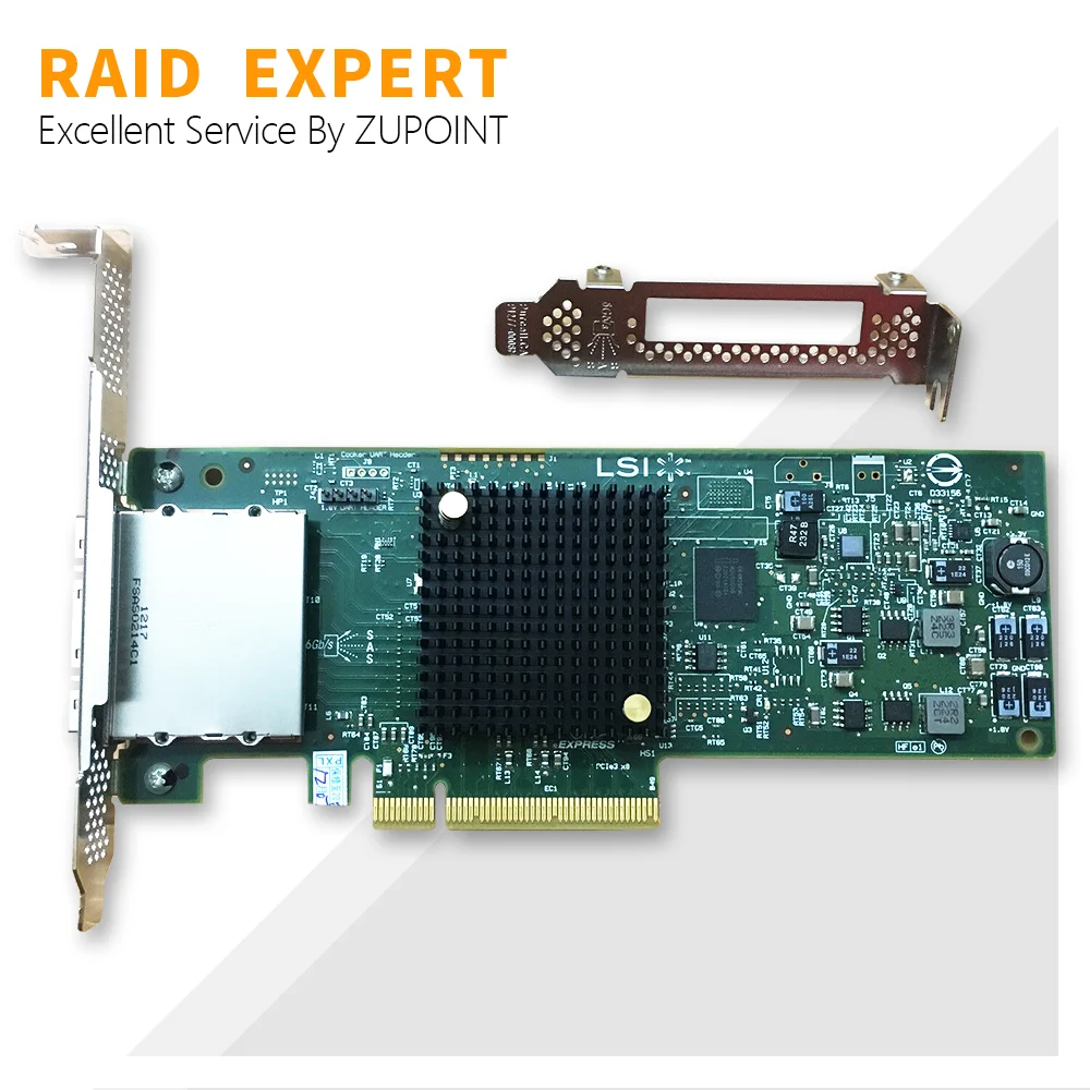 Imagem -01 - Zupoint-lsi 92078e Cartão Controlador Raid Sata gb s Portas Pci-e Externo Hba Sas 92079e Expansor