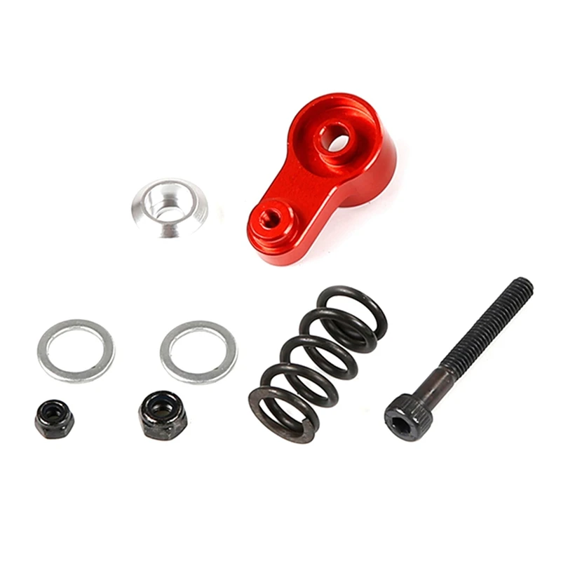 Para BAHA CNC Kit de brazo basculante de amortiguador de Metal para 1/5 HPI ROFUN BAHA ROVAN KM BAJA 5B 5T 5SC piezas de coche Rc