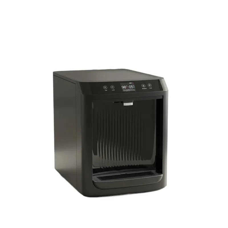Portable Energy Saving Desktop Water Dispenser Touch Control Simple To Use Removable Drip Tray Room Temperature Hot And Cold