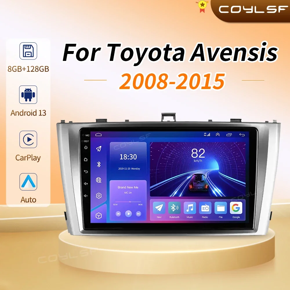 

Android 13 360 Camera Dynamic Trajectory For Toyota Avensis 3 2008 - 2015 Car Radio Multimedia Video Player GPS Navigation
