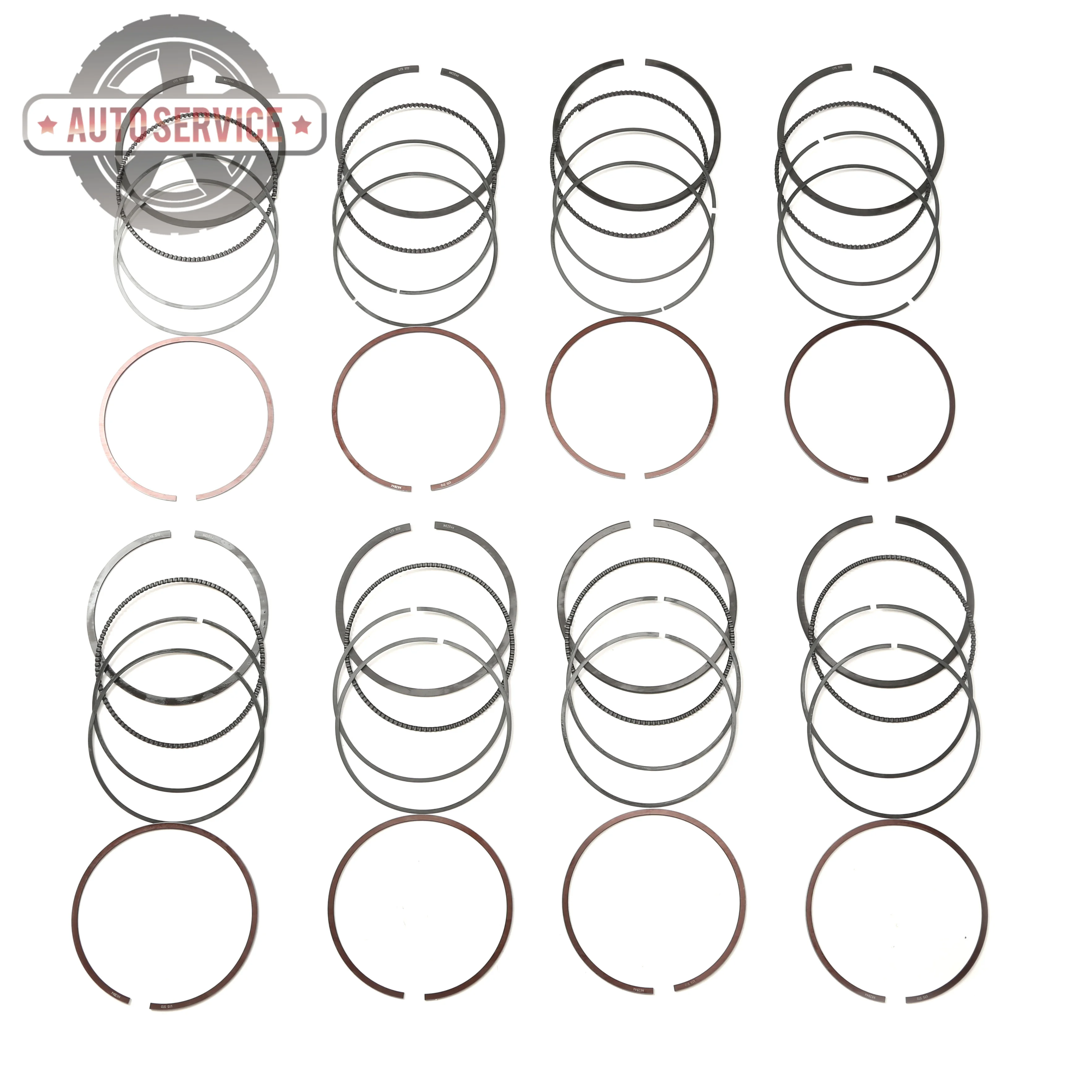 WG1213521 47907640 Car 92mm Engine Piston Rings Set 8PCS For BMW 5 Series E60 2002-2009 545i E63 E64 645Ci E66 745Li X5 4.4i