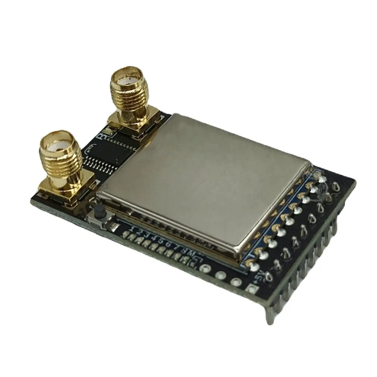 4.9-6G 5.8G VRX 80CH FPV Audio Video Receiver Dual Antenna High-Power VRX for FPV Long Range RC Drone