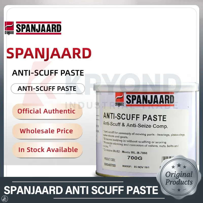 Original SPANJAARD Anti Scuff Paste Black 700G Anti Abrasion Lubricating Compound for Machinery Gears SlidesIndustrial Equipment