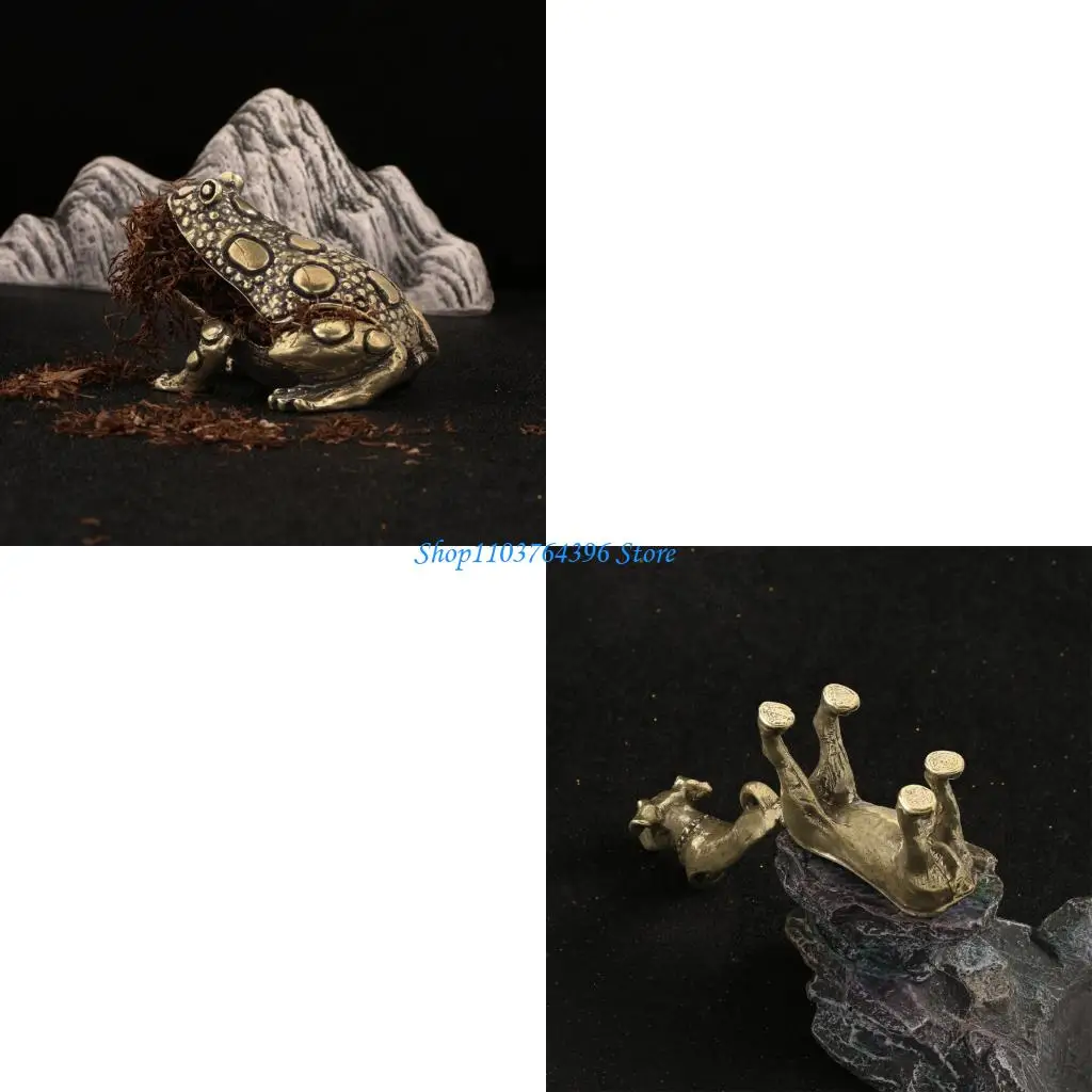 

Exquisite Animal Figurine Jewelry Case Stylish Accessories Storage Container Handmade Collectible Ornament Case