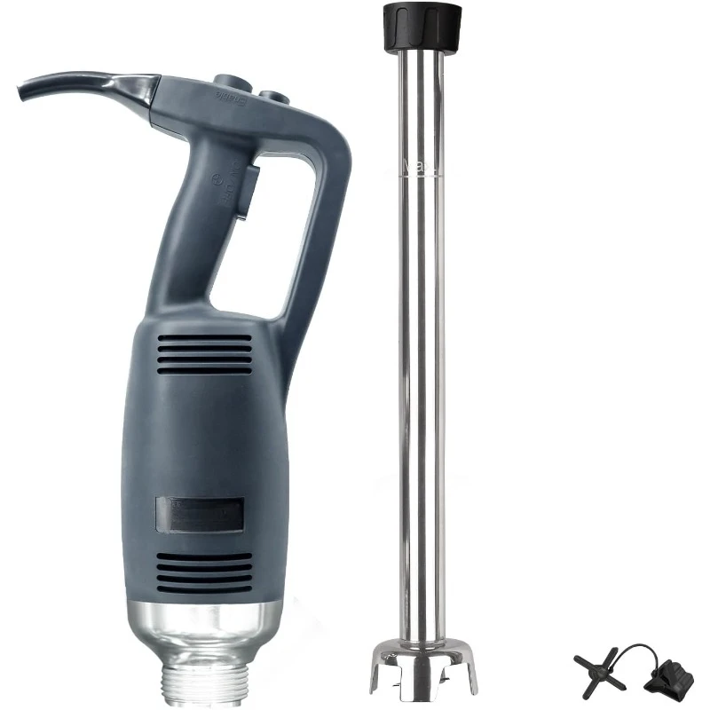 Commercial Immersion Blender, Extra Heavy Duty Hand Blender with Variable Speed 8000-19000RPM, Handheld Stick Mixer with 20