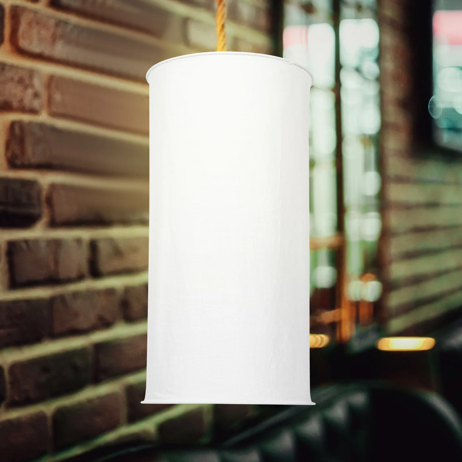 

Тканевый подвесной светильник, абажур, современный простой подвесной чехол на клипсе для стола, напольный потолочный светильник, декор, белое уникальное освещение