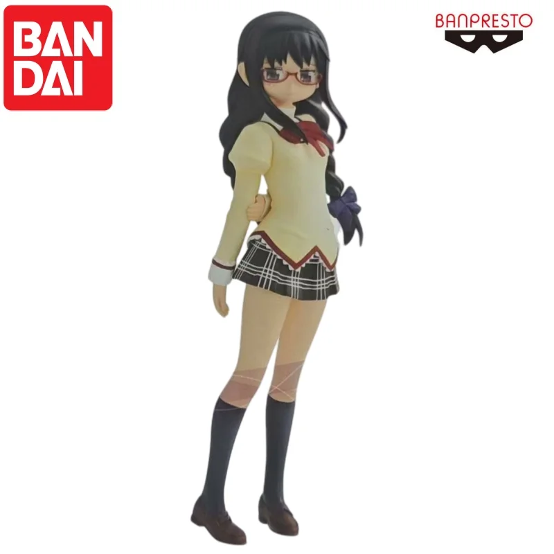 

Bandai In Stock Original Banpresto Akemi Homura Doll Brand New Boxed Action Figure Animation Peripherals Anime Characters Garage
