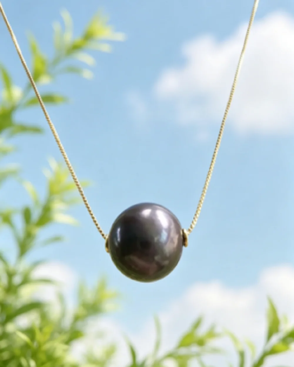 

Подвеска из натурального жемчуга AAAA 10-11 мм, круглый жемчужин из Южных морских глубин, 18 дюймов/серебро 925 пробы