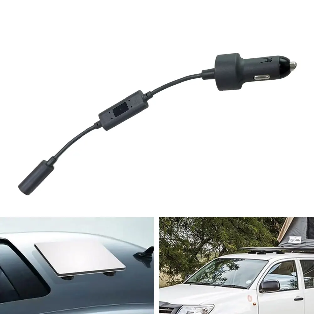 12V To 24V Car Charger To DC Connector Cable Digital Display For Starlink Mini Breakaway Extension Cable
