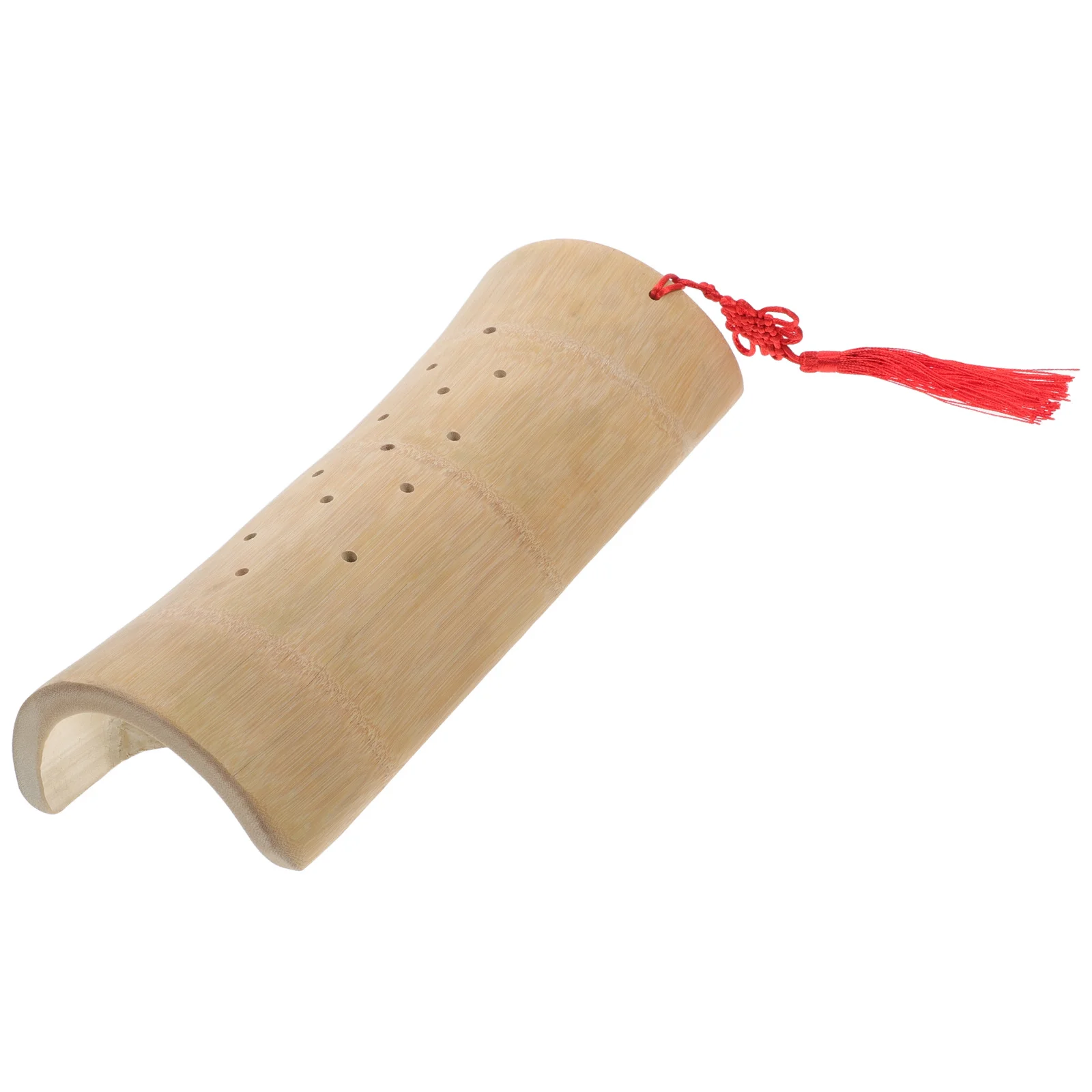 

Bamboo Neck Pillow Cervical Lumbar Support Pillow Ergonomic Design For Side Back Sleeping Waist Head