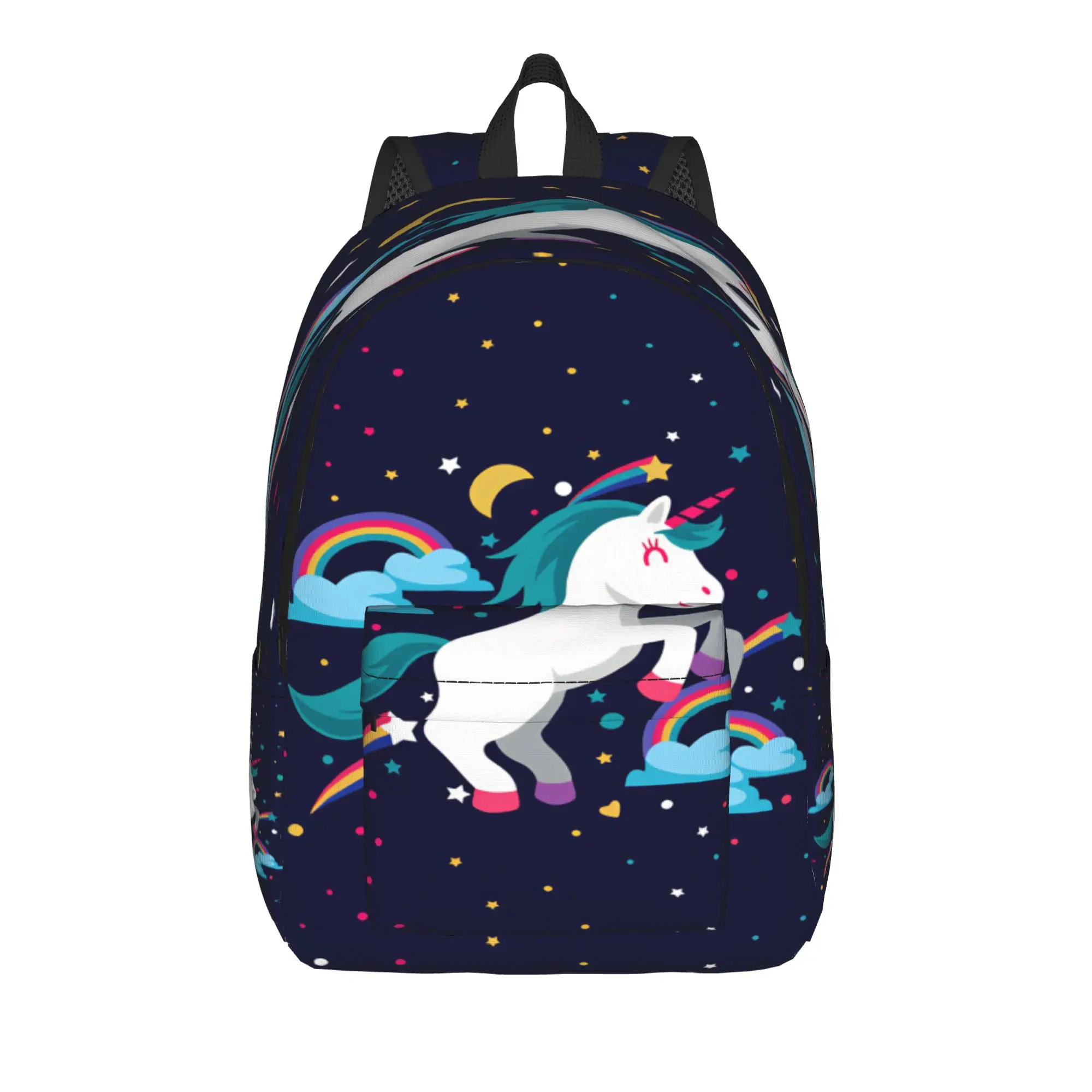 Cute Unicorn Backpack  Workout Backpacks Boy Girl Design Print High School Bags Cute Rucksack