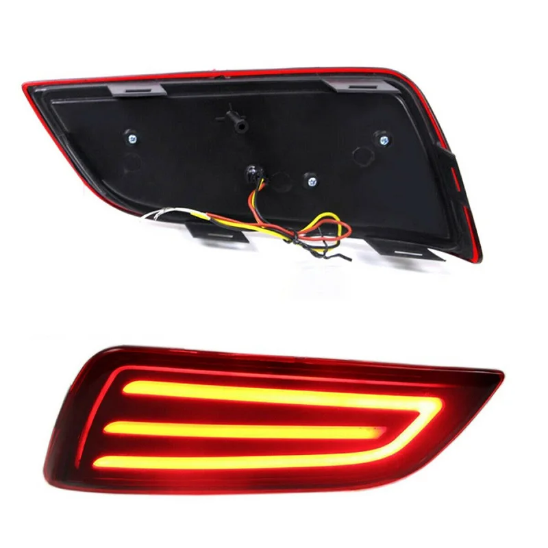 Led Tail Stop Rear Bumper Reflector Light For Honda Greiz 2016-2019 1 Pair signal Lights Warning Car Parts Rear Fog Brake lamp