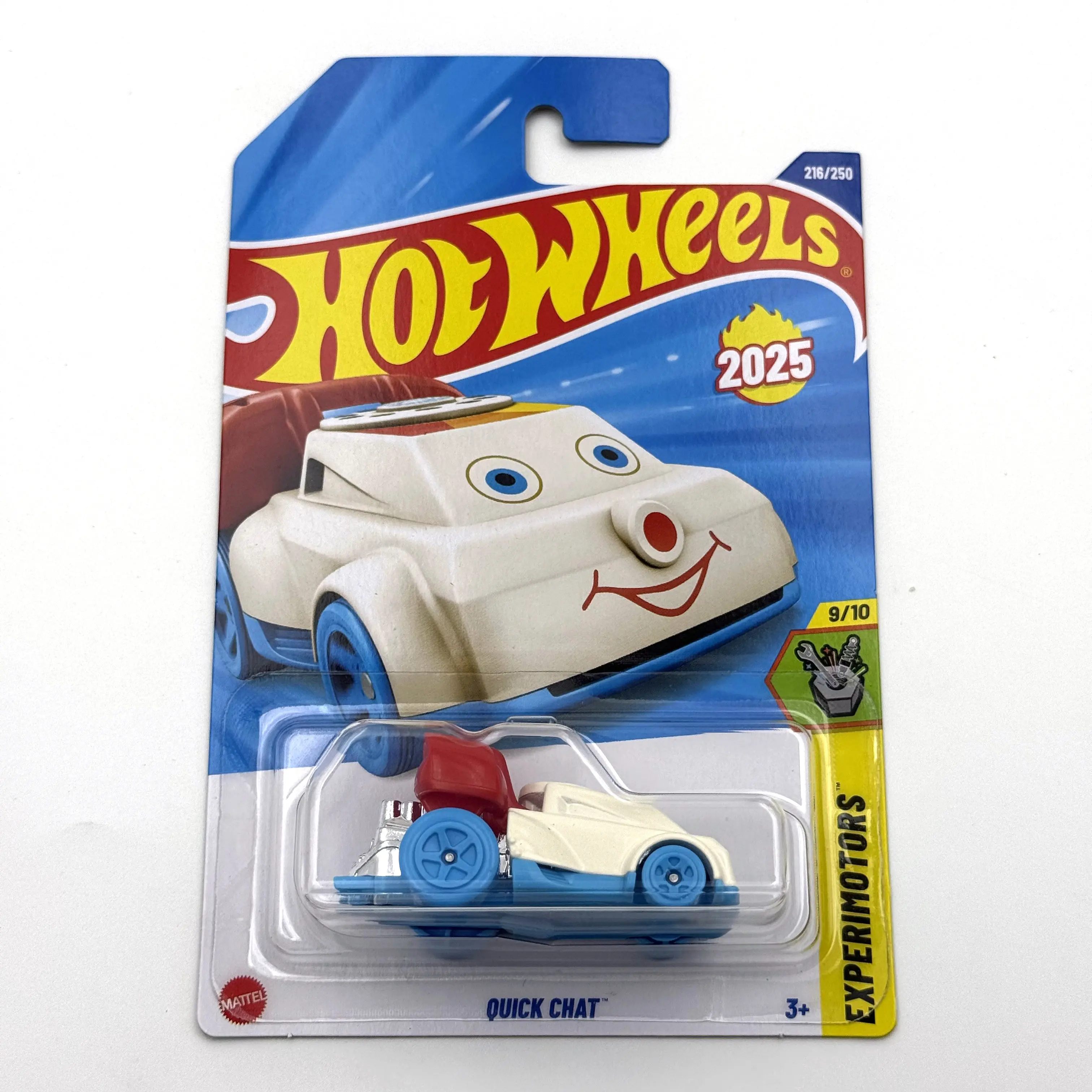 

2025-216 Hot Wheels Cars Quick Chat 1/64 Коллекция металлических литых моделей игрушечных транспортных средств