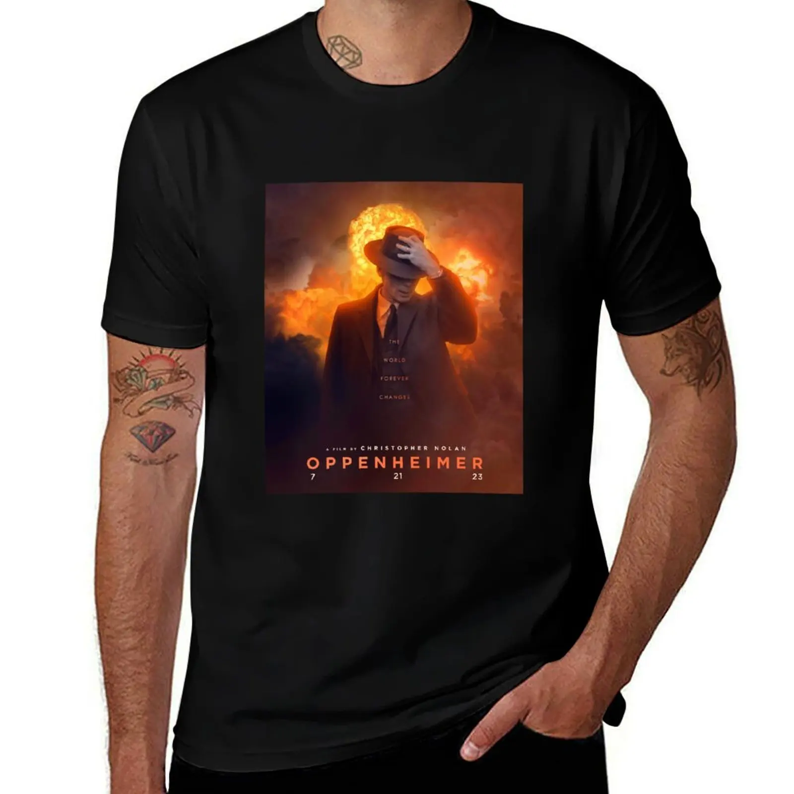 Футболка Oppenheimer для фестивалей и вечеринок