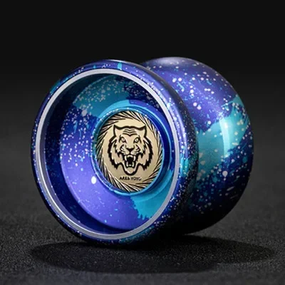 Yoyo Professional Magic Yoyo Metal Yoyo with 10 Ball Bearing Alloy Aluminum High Speed Unresponsive Yo Yo Classic Toys for Kids