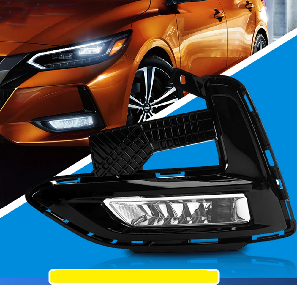 

1 комплект противотуманных фар для Nissan Sylphy 2019 2020 2021 2022, противотуманные фары, комплект противотуманных фар для автомобиля с жгутом переключателя ламп