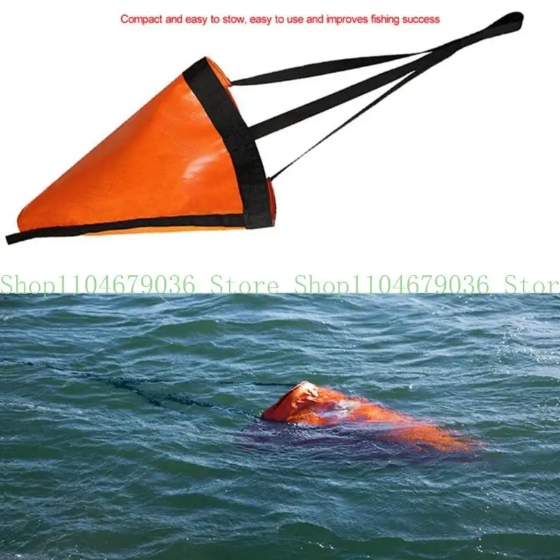652F Foldable Sea Anchors Drift Control Gear for Small Craft and Lake Fishing Use