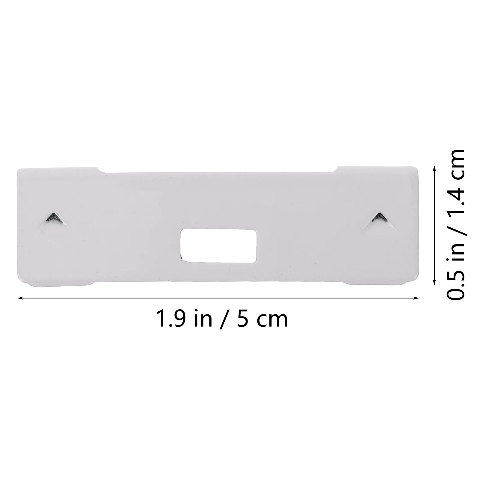 علامة تبويب إصلاح أعمى عمودية من البلاستيك لملحقات ديكور الستارة مقاومة للماء وسهلة الإمساك