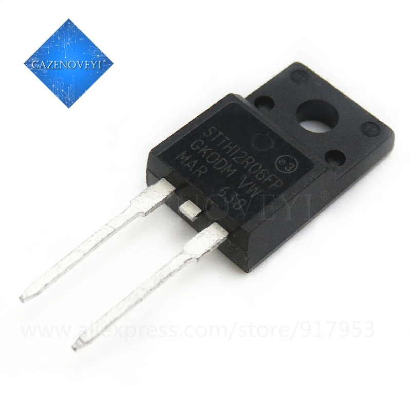 Small parts Repair Good product (5piece) STTH12R06FP STTH12R06  12A 600V In Stock Can provide image reference