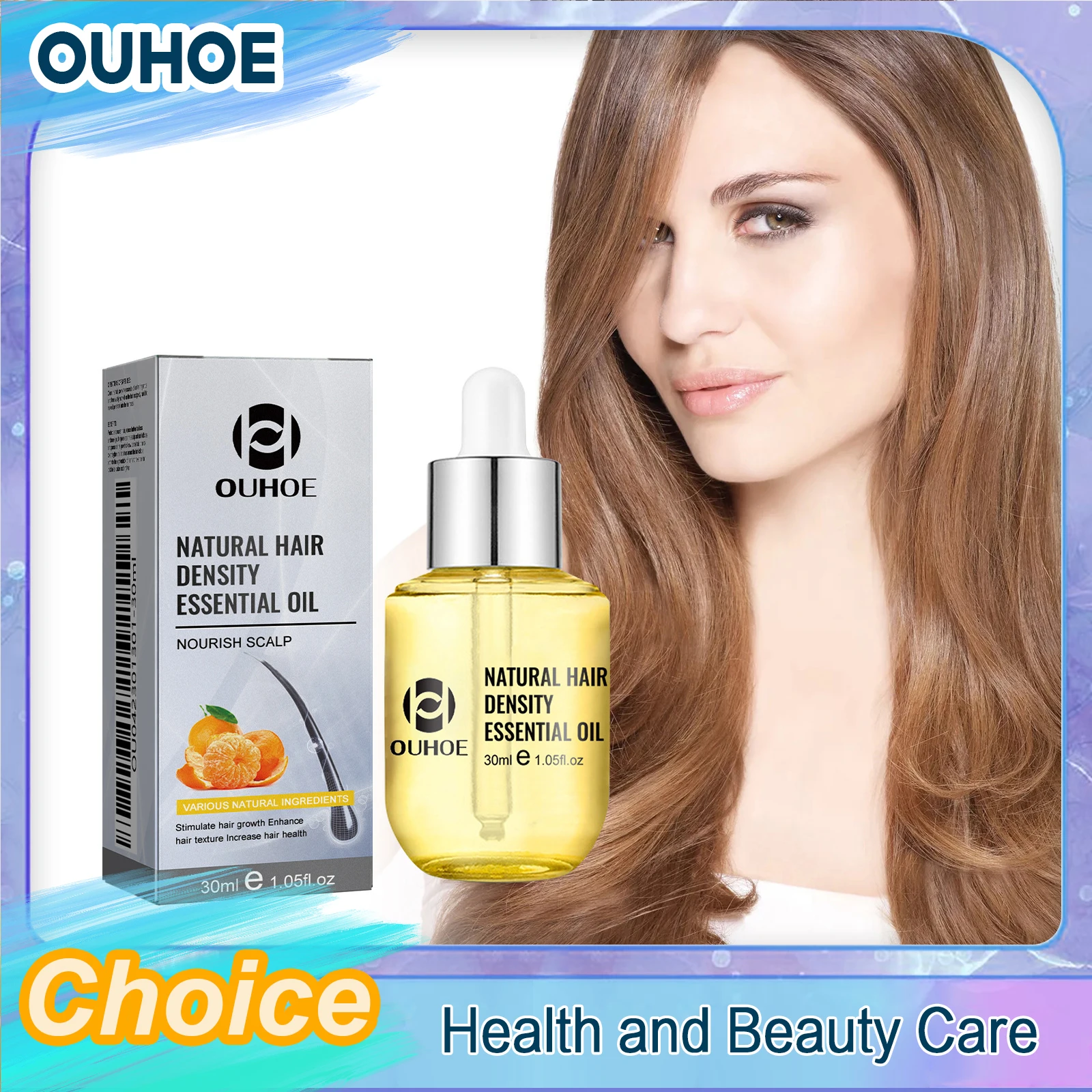 

Hair Growth Essential Oil Treatment Seborrheic Alopecia Follicle Repairing Reduce Hairline Baldness Dense Growing Hairs Lotion