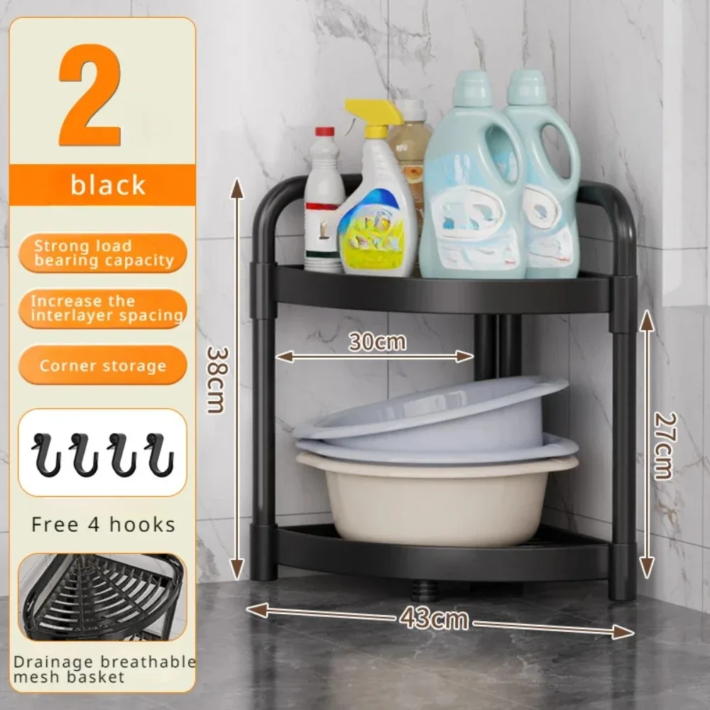 Kitchen Storage Organizer Bathroom Organizer Triangle Storage Shelf For Bathroom Cabinet Organizers Kitchen Under Sink Organizer