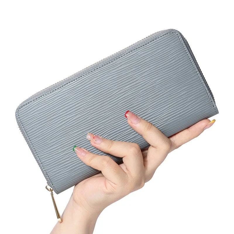 

Женский кошелек, длинная молния, слот для нескольких карт, держатель для карт, зажим для монет, мужской кошелек-клатч в японском стиле