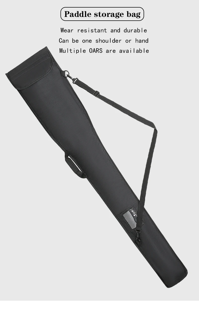 Double-headed carbon fiber paddle bag portable shock-absorbing kayak surfboard paddle storage bag dragon boat paddle backpack