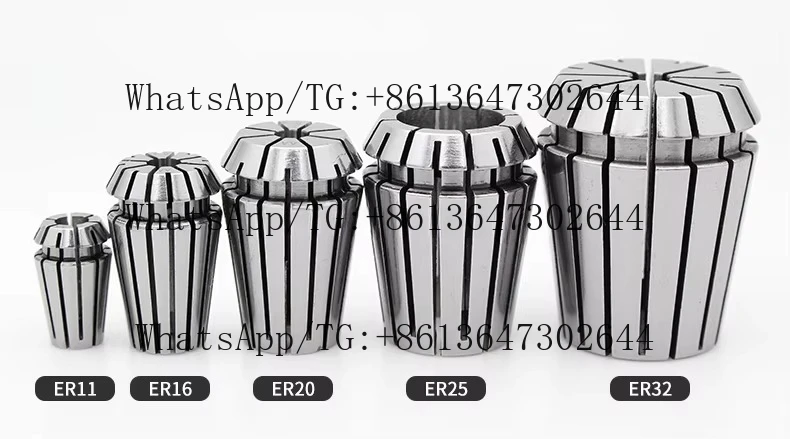 

10PCS ER32 Spring Collet Set for CNC Engraving Machine and Milling Lathe Tool Workholding Engraving Collets