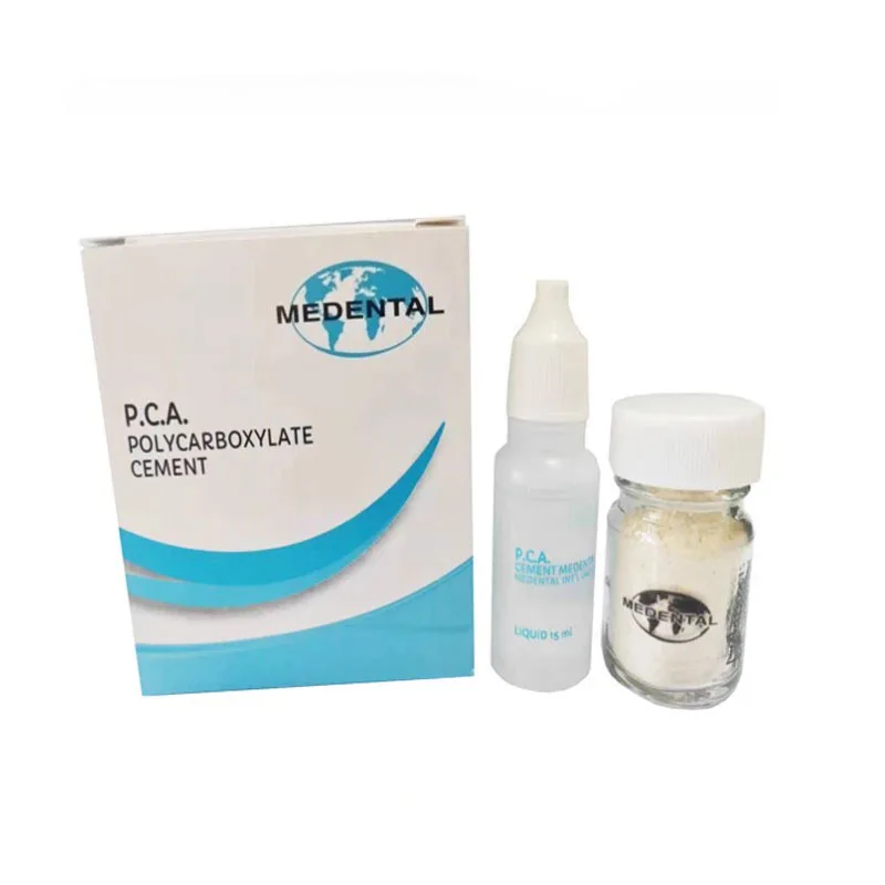 Dental Materials Polycarboxylate Zinc Glass Ionomer Orthodontic Band Adhesive 15g Powder+15ml Liquid Glass Ionomer Materials