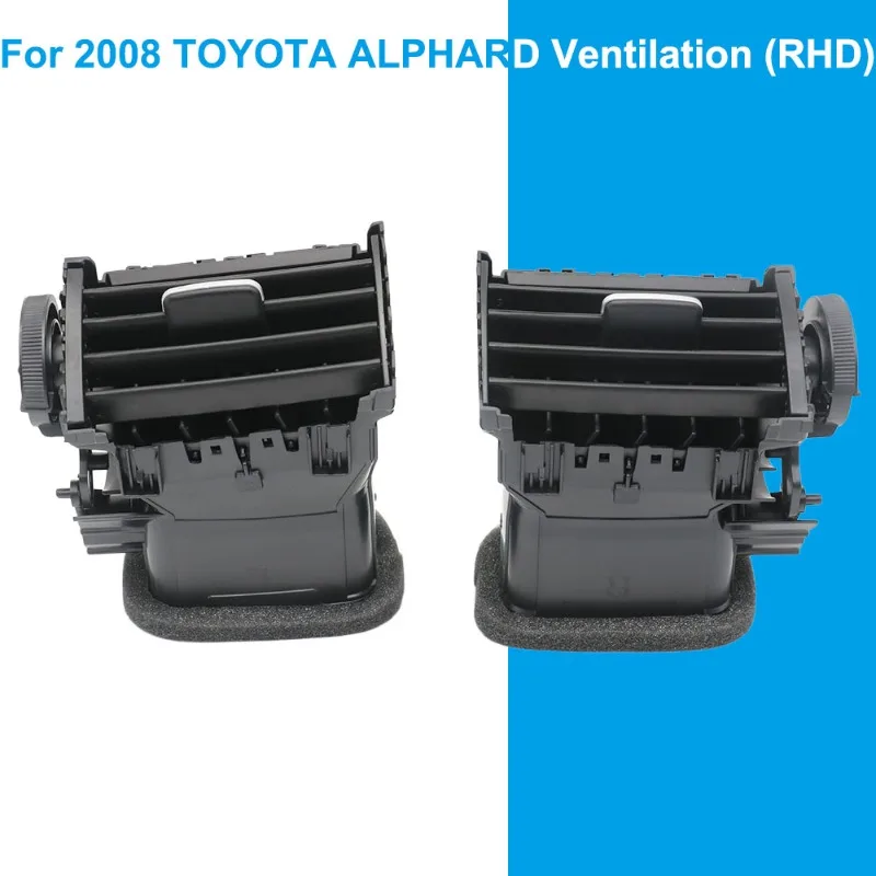 

Seat Side Vent Refitting Kit for Toyota Alphard 2008 RHD Driver Passenger Side Ventilation Trim Panel Interior Modification