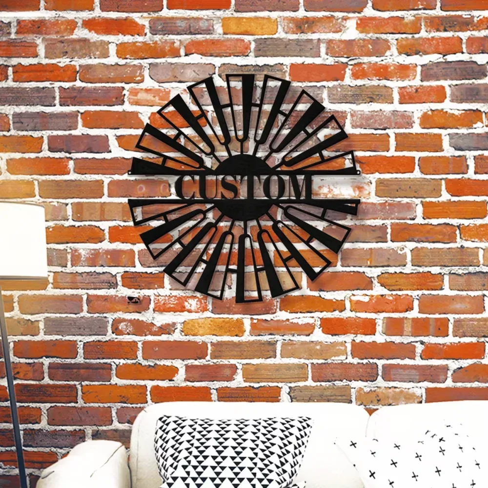 

Distinctive Custom Windmill Nameplate. Rustic Metal, Weatherproof. Ideal for Farm Decor & Special Occasion Presents.