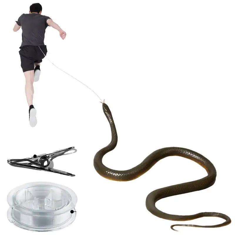 

Clip On Snake Prank Simulation Snake Prop Tricky Toy Party Favor Snake Prank Practical Jokes At Gatherings Garden Camping Golf