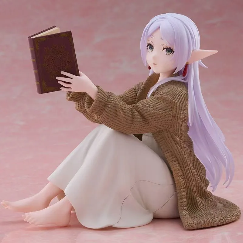 프리렌 비욘드 저니 엔드 프리렌 애니메이션 피규어 데스크탑 귀여운 나이트슈트 없는 프리렌 액션 피규어 피규어 모델 인형 장난감