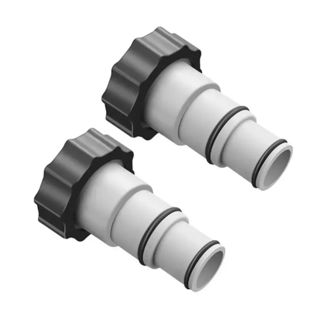 محول خرطوم حمام السباحة مع الياقة، أجزاء صيانة بديلة لأجزاء حمام السباحة لمضخات التوصيل الملولبة من انتكس