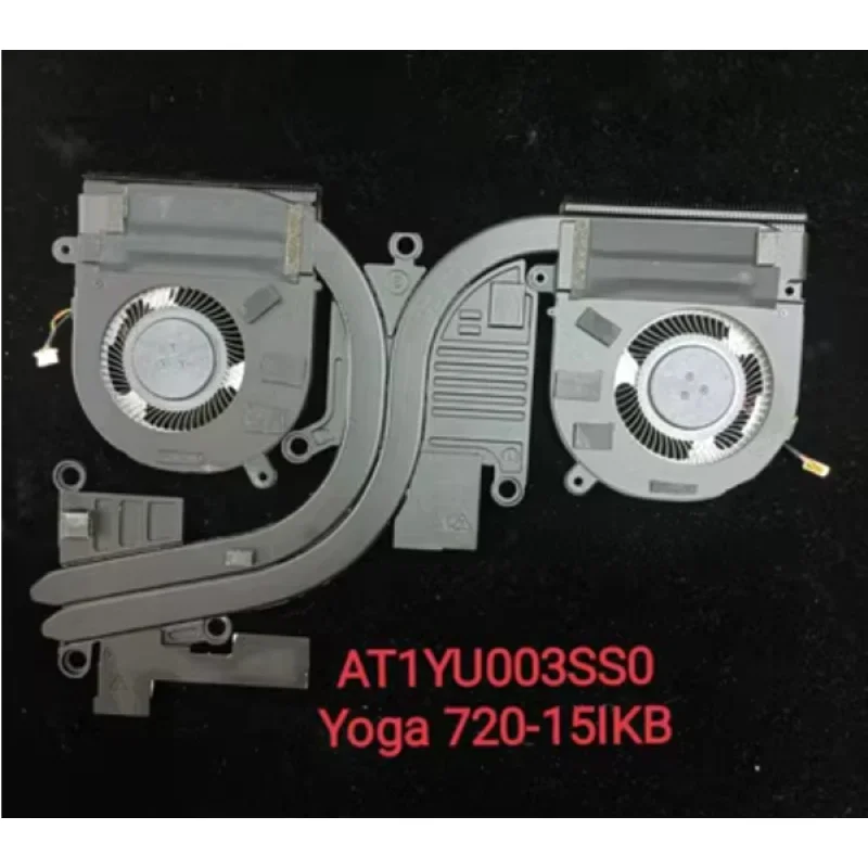 New Original For Laptop Lenovo Yoga 720-15IKB Cooling Fan CPU Cooler Heatsink Radiator 5H40N67861 AT1YU003SS0