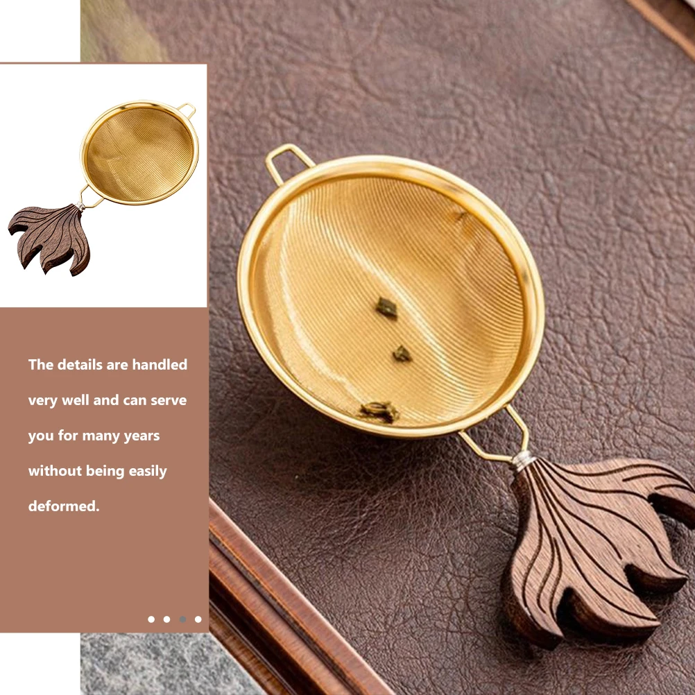 

Fair Cup Filter Tea Infuser Strainer Ceremony Supply Teapot Japanese Style Household