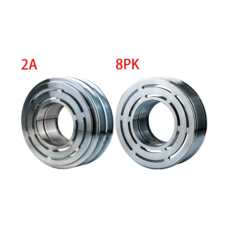 

5H14 Sanden 508 Compressor 2/8 Groove Belt Pulley Serpentine Compressor Parts for Car Air Conditioning Compressor
