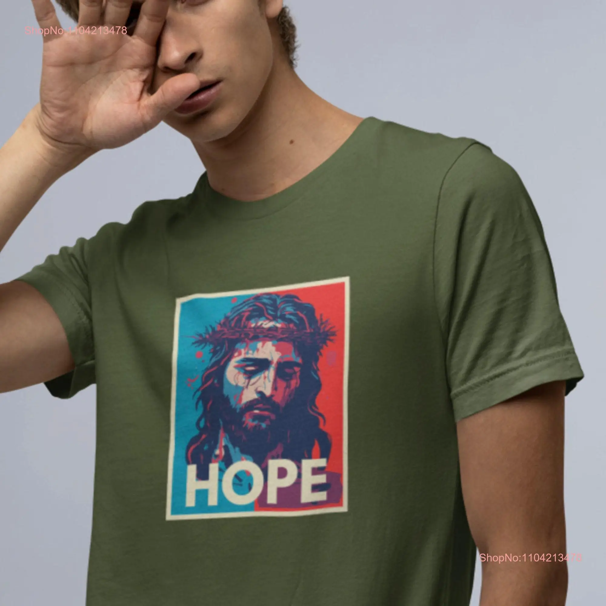 Vote Jesus T Shirt Election 2024 Lover gift Christian Catholic God's Silliest Goose long or short sleeves