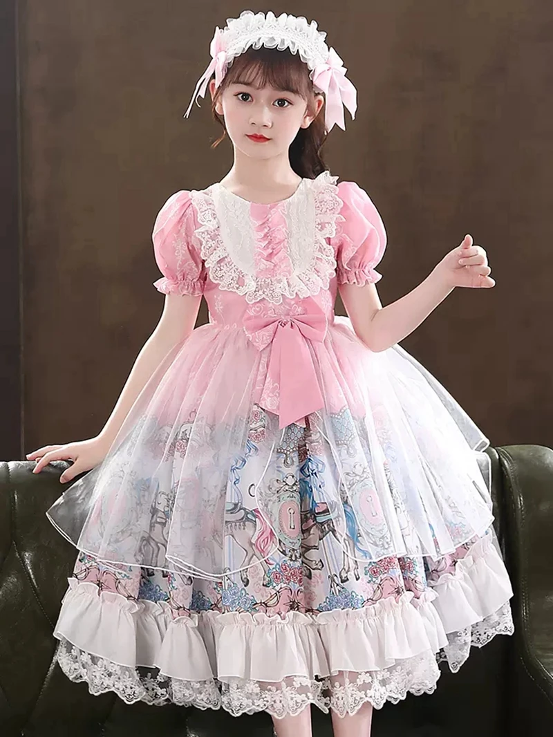 Vestidos de Fiesta de princesa estilo victoriano para chica, ropa de manga larga, estilo gótico, Harajuku, Kawaii, elegante, japonés, adorable Vestido de Lolita