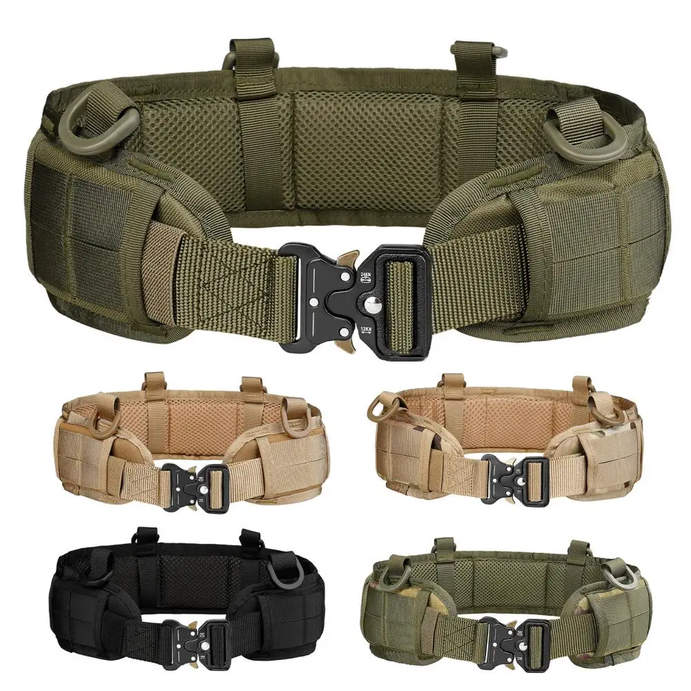 Men Belt Battle Belt Hunting Men Waist Belt Bag Set Battle Belt Set War Belt Military Inner Waist Belt with Phone Bag