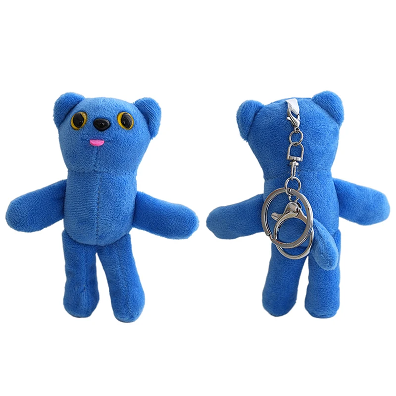 

Xm1pc черный/синий милый черный синий кот кукла брелок кулон рюкзак подвесные украшения автомобильный брелок подарок