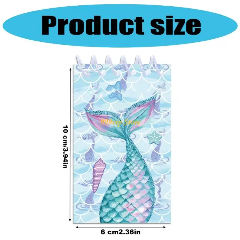 C90C 8 PCS POCKET POCKET NOTEBOOK SPORALS NOTOBOOK CARTOON Notebooks สำหรับรางวัลสำหรับเด็ก