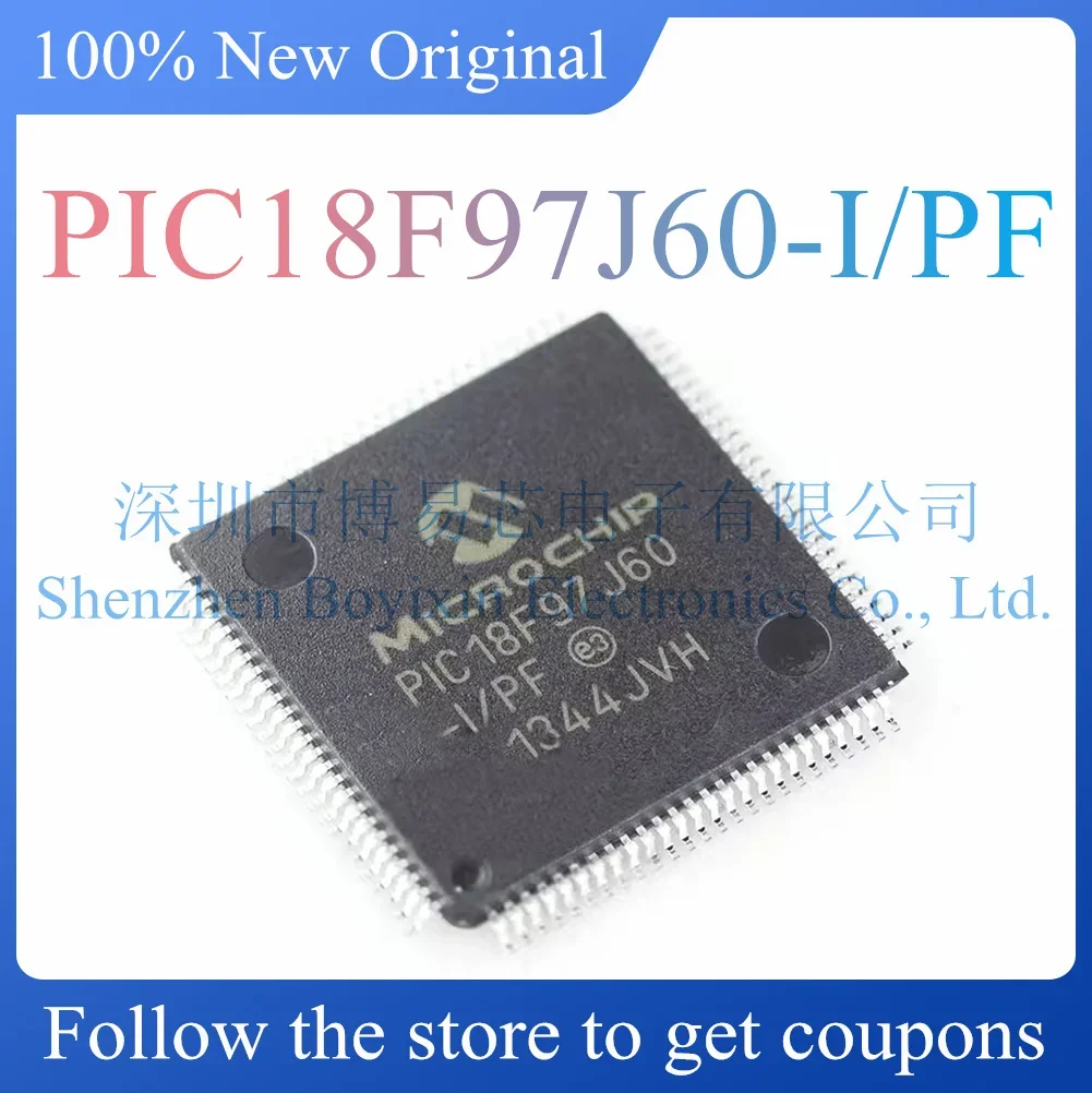 

NEW PIC18F97J60-I/PF Original Product Package TQFP-100