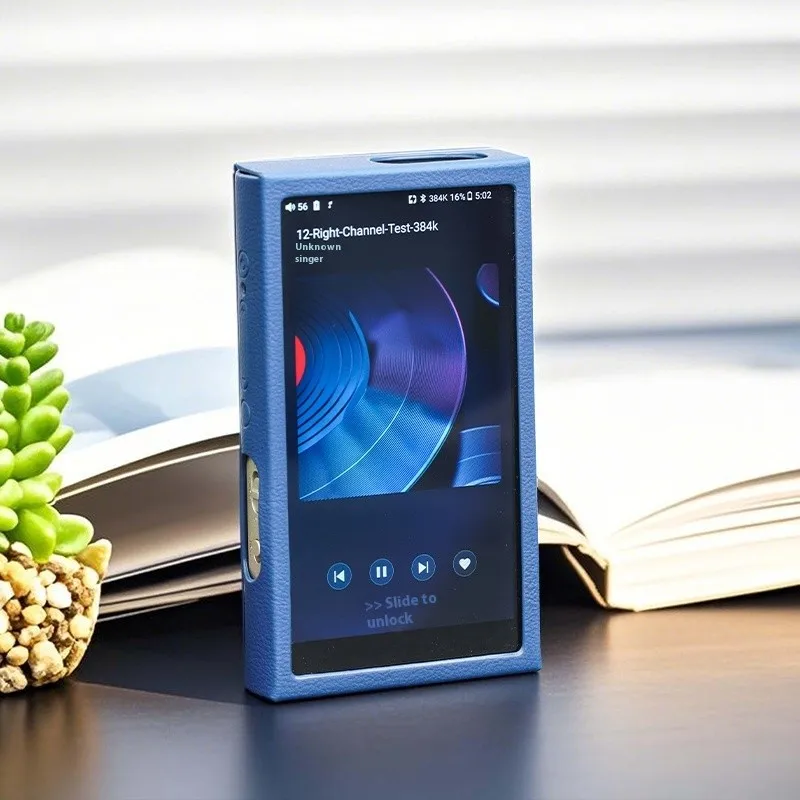 FiiO SK-M21 プレーヤー MP3 保護ケース 滑り止め PU レザーケース