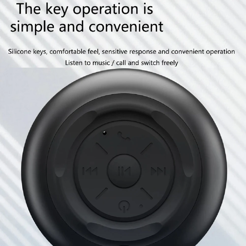 2025 Creative 360° Hifi Stereo Metal Wireless Subwoofer Wireless Bluetooth Speaker Music Player Mini Speakers Portable Outdoor