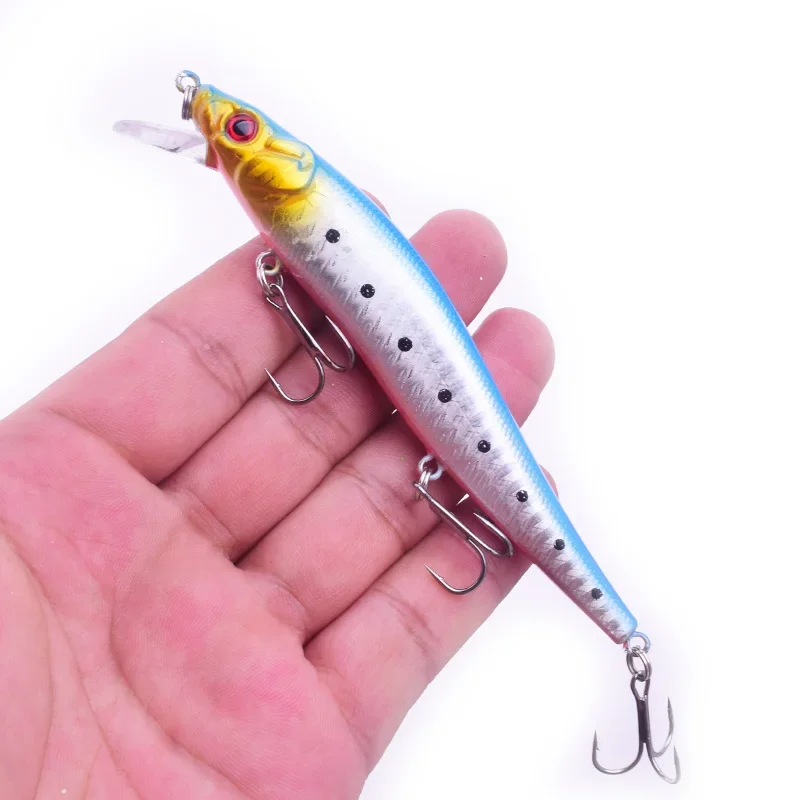 1 Pc Minnow Fishing Lure 14g/22.5g 5 Colors Artificial Hard Bait Crankbait Bass with Hooks Plastics Wobblers Fishing Tackle