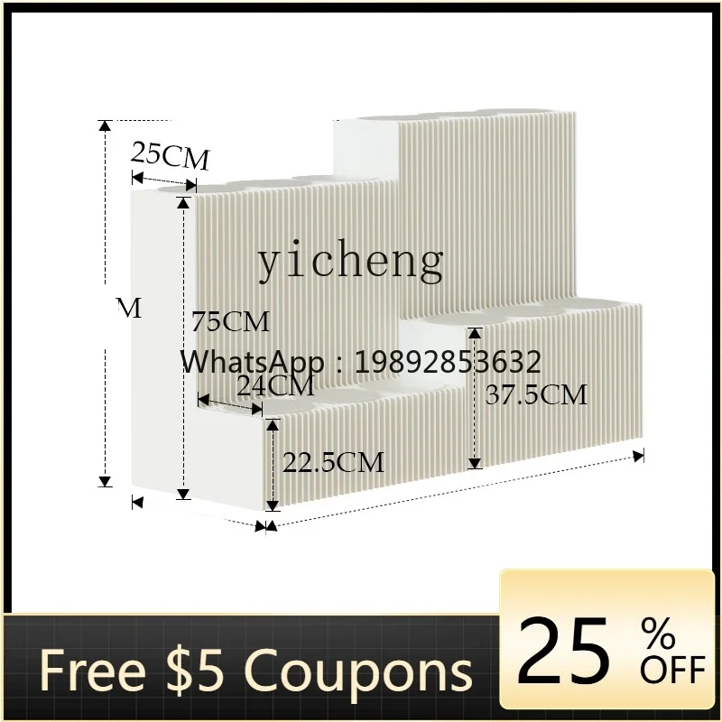 

ZZTQH display stand exhibition brick and mortar store live broadcast product Nakajima display case four-step display stand