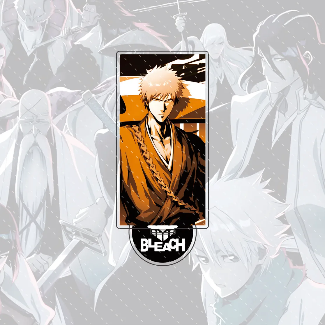 Anime BLEACH 15cm acrylic stand figure Orihime Kurosaki Ichigo standing model desktop decoration gift