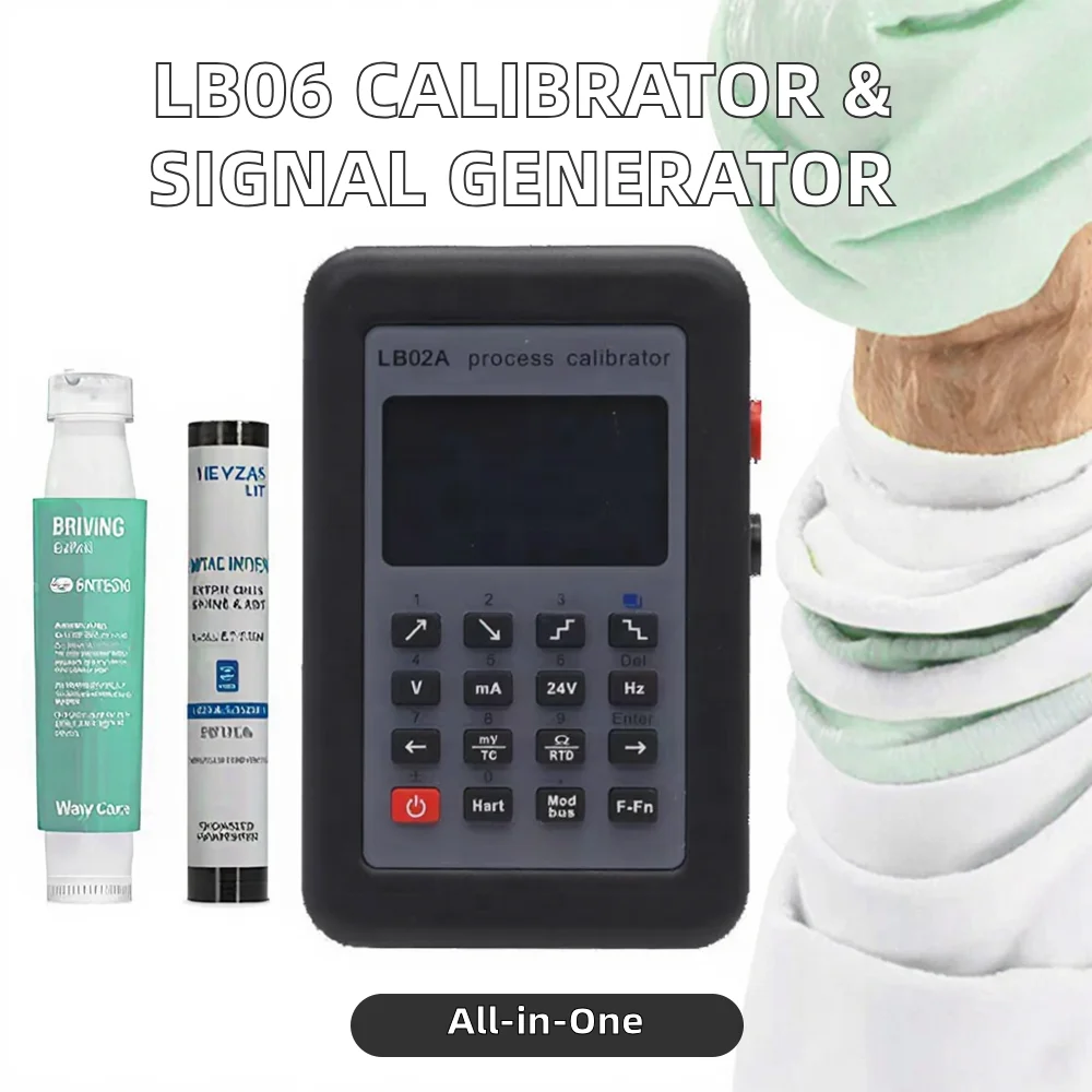 2026 LB02A Process Calibrator 0-24mA 0-11V mV Signal Generator New Thermocouple RTD PT100 PT1000 Simulator